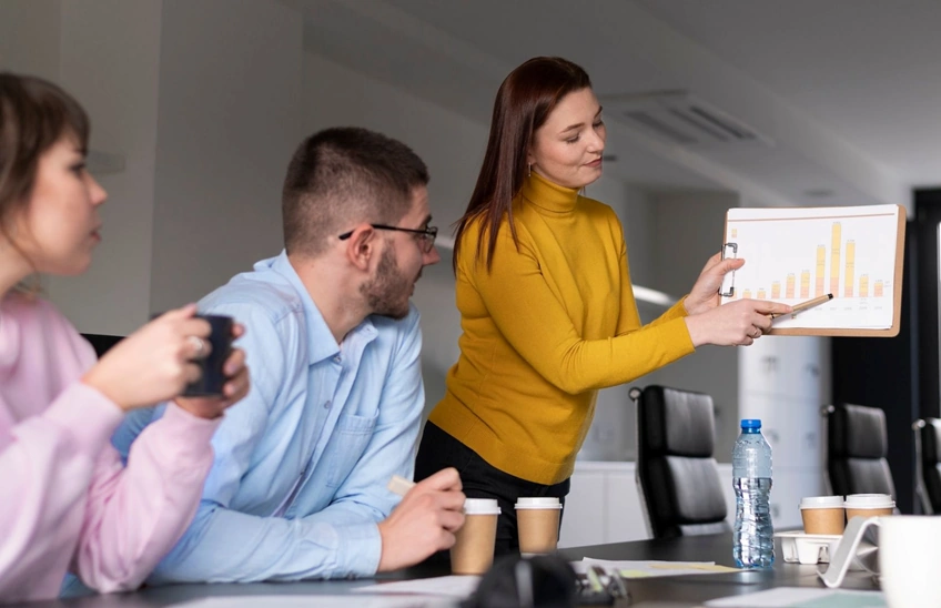 Reunião de negócios